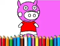 BTS Pig Coloring Book image