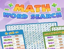Math Word Search image
