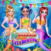 Mermaid New Year Celebration image