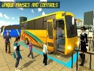Modern Bus Parking Advance Bus Games image
