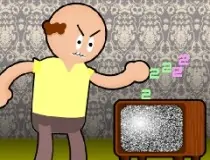 Old TV image