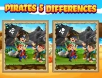 Pirates 5 Differences image
