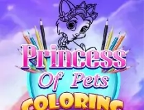 Princess Of Pets Coloring image
