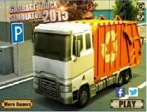 Real Garbage truck image