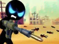 Stickman Armed Assassin Going Down image
