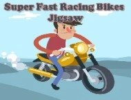 Super Fast Racing Bikes Jigsaw image