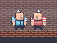 2 Player Red Blue Pirates  image