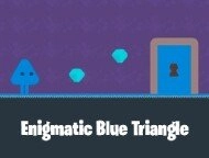 Enigmatic Blue Triangle