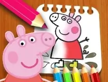 Peppapig Coloring Book