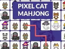 Pixel Cat Mahjong