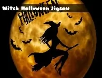 Witch Halloween Jigsaw